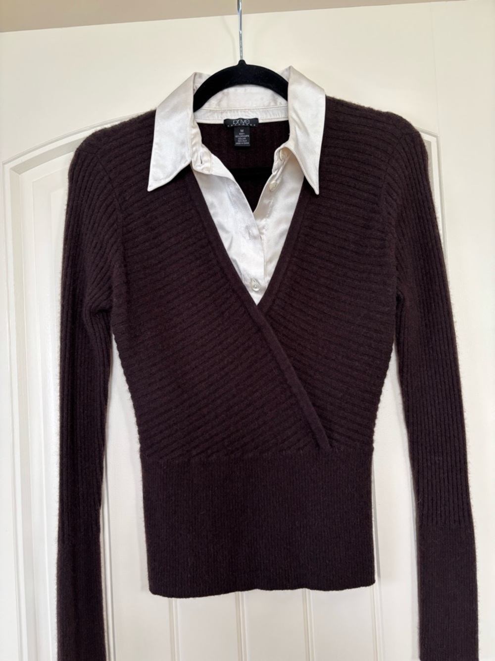Vintage 100% cashmere and silk sweater.